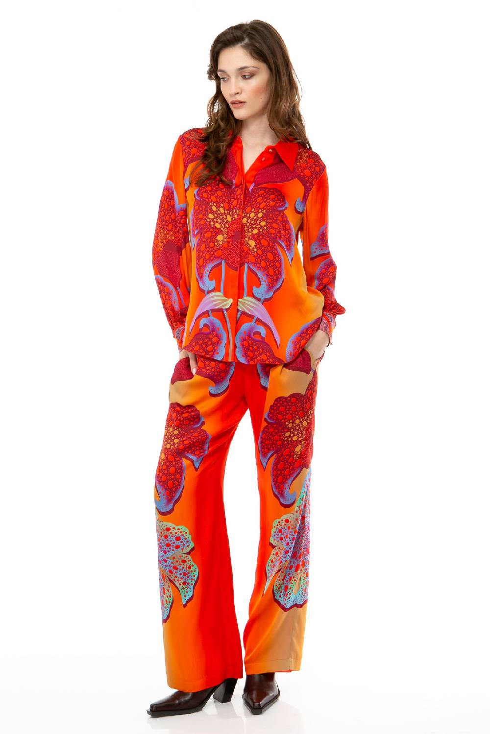 IVI GmbH PARADISE FLOWER Seidenhose lipstick Verkauf