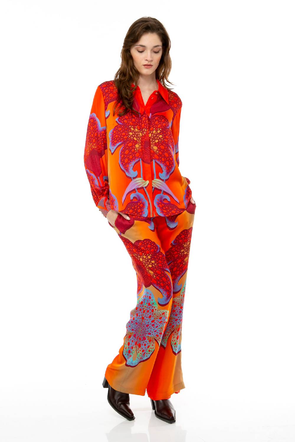 IVI GmbH PARADISE FLOWER Seidenhose lipstick Verkauf