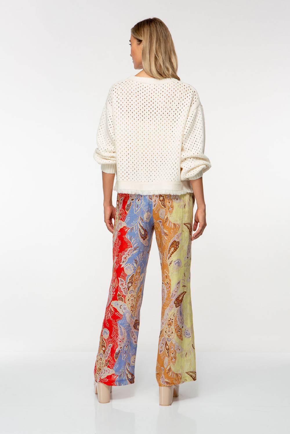 IVI GmbH AMBER Leinenhose multicolor Hotsell