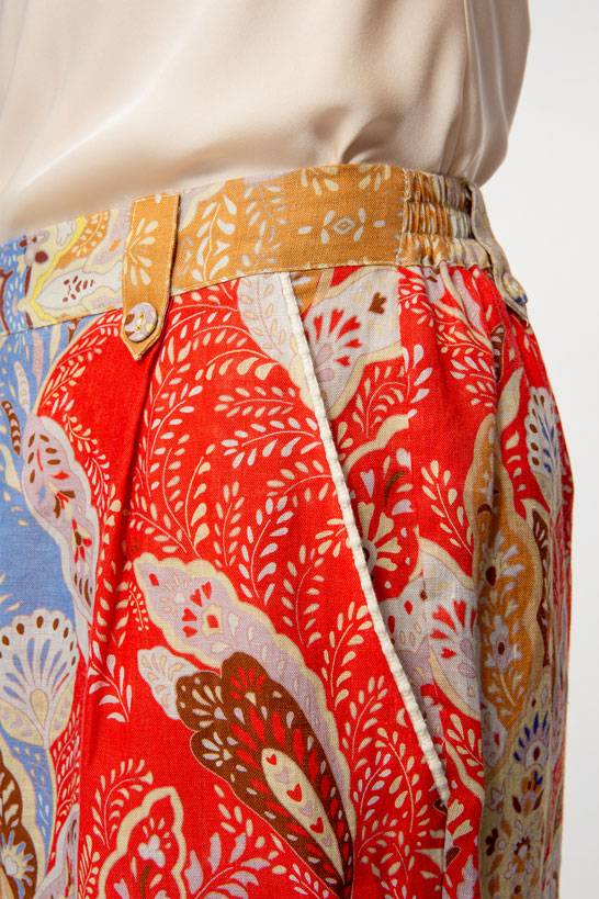 IVI GmbH AMBER Leinenhose multicolor Hotsell