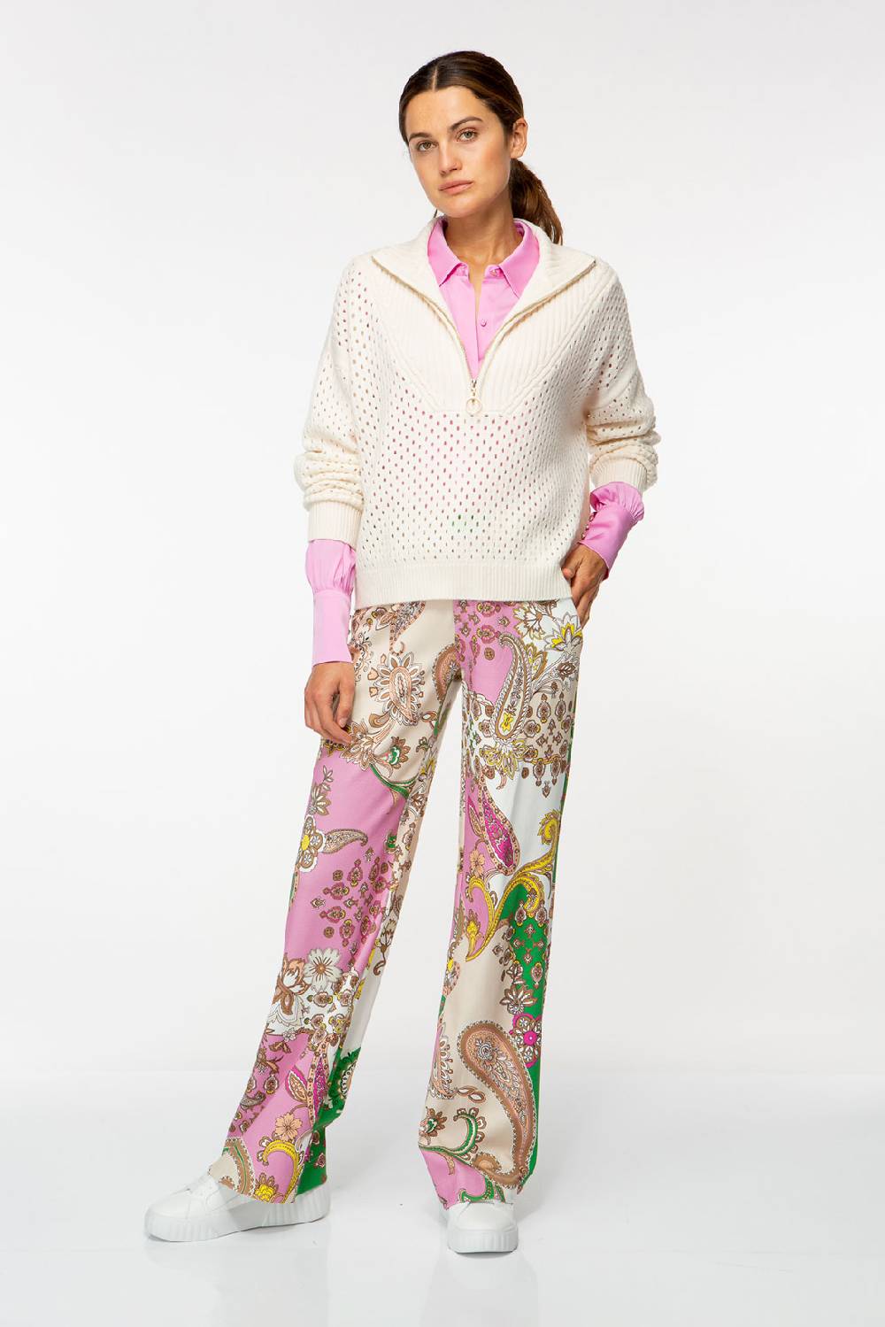 IVI GmbH PAISLEY Jersey Hose multicolor Günstiger Verkauf