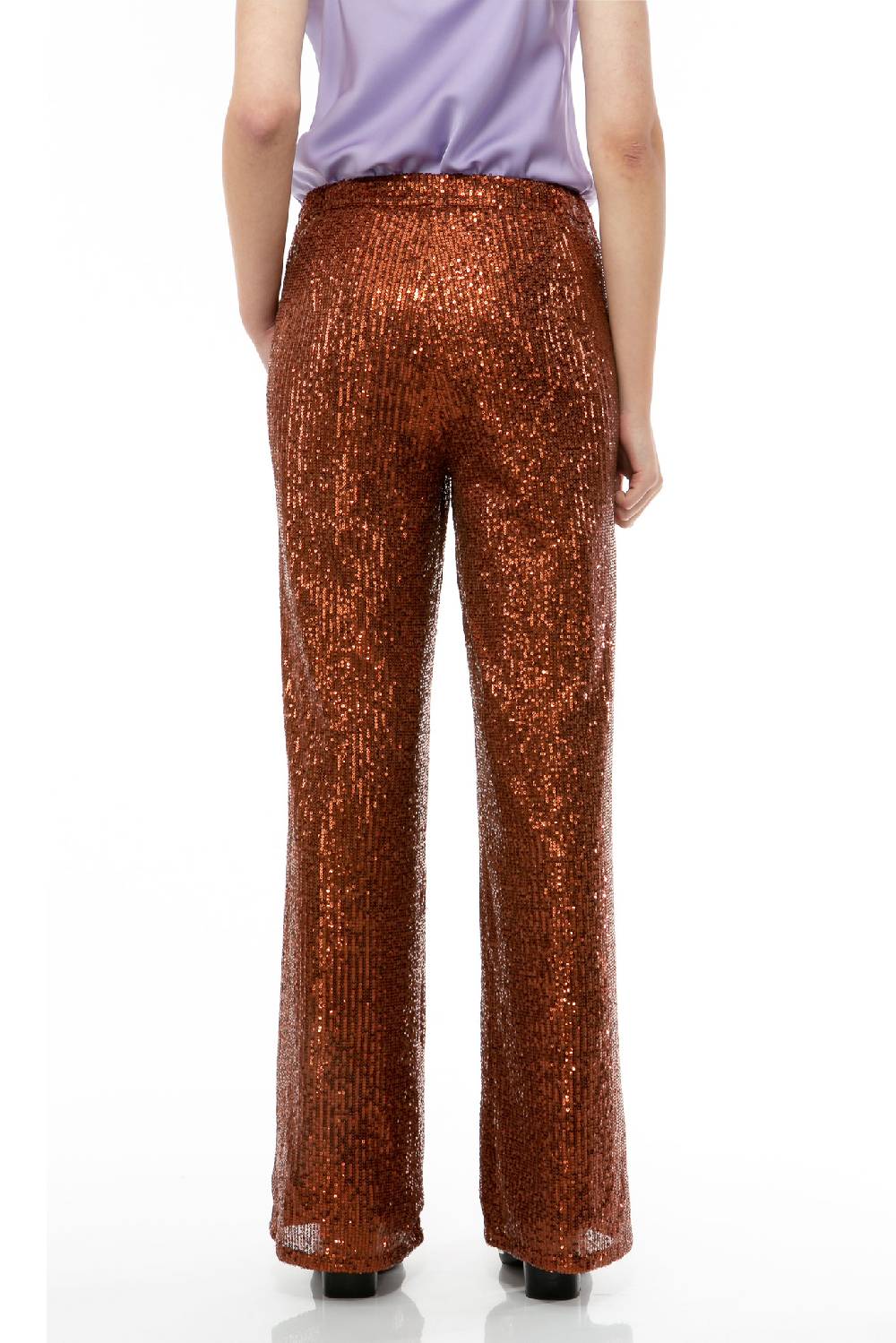 IVI GmbH SEQUINS Hose cognac Osterangebot