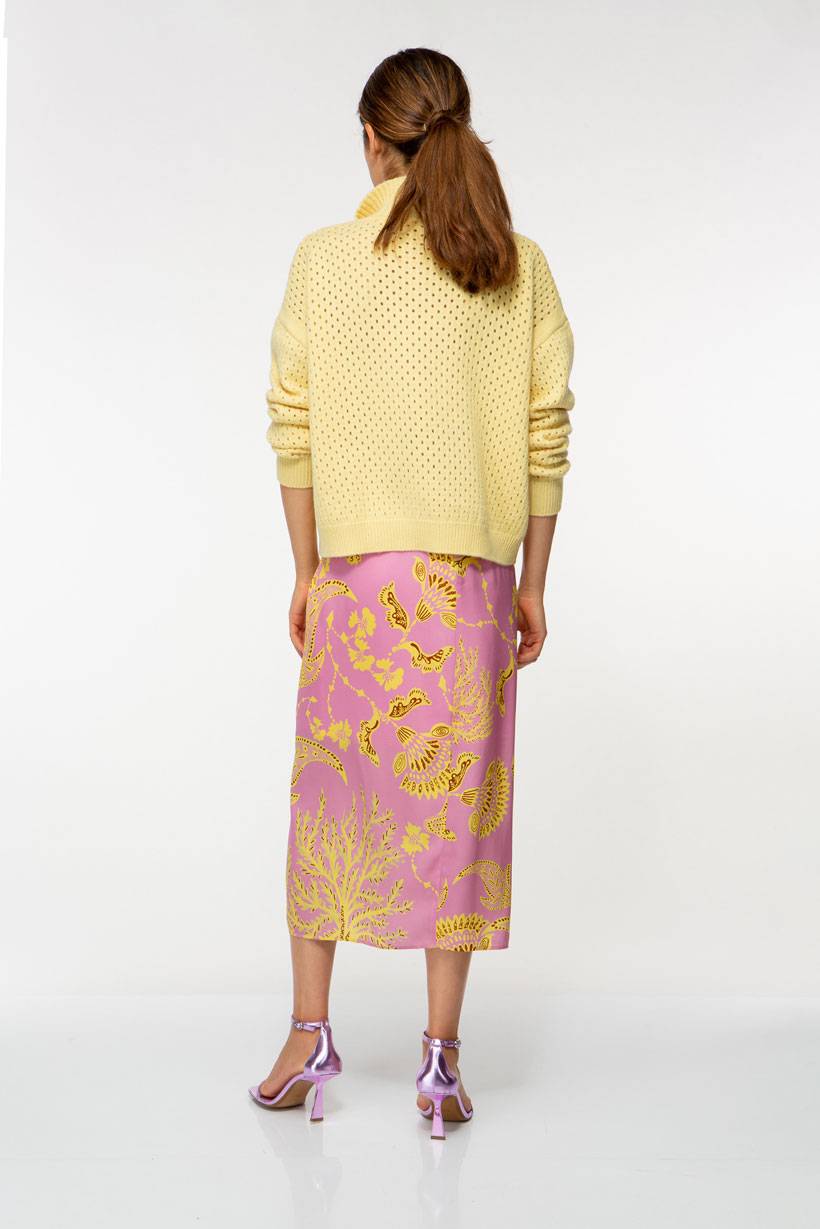 IVI GmbH SOLID KNIT Troyer Pullover pastel sun Exklusive Angebote