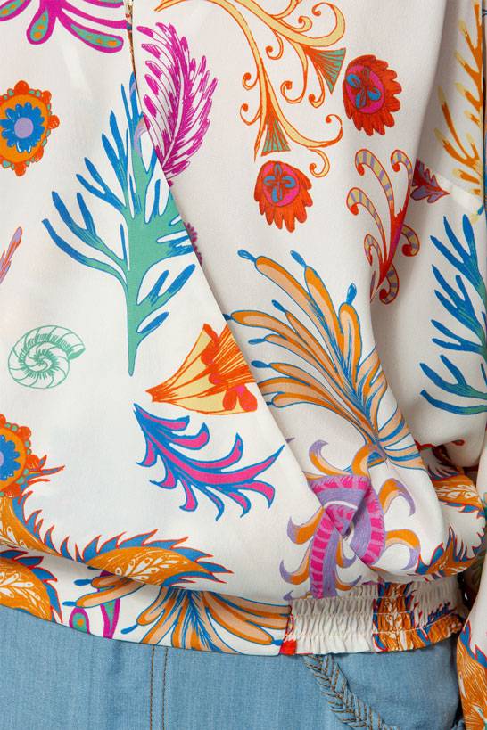 IVI GmbH SEASTAR Wickelbluse multicolor Riesige Ersparnisse