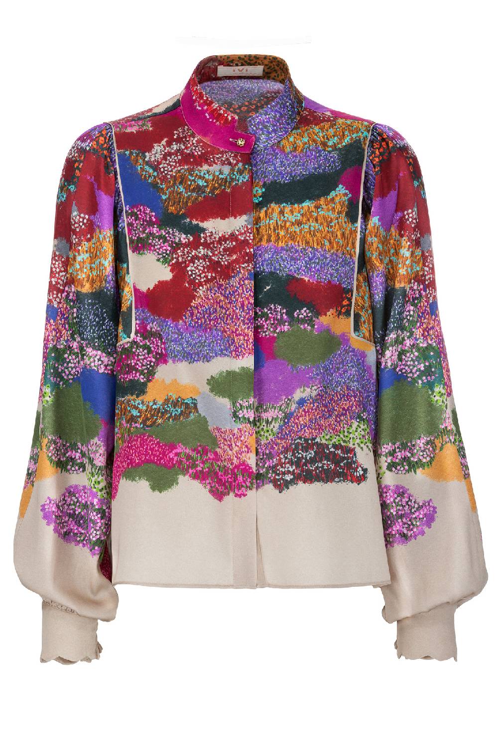 IVI GmbH FLOWER FIELDS Cropped Bluse multicolor Angebote