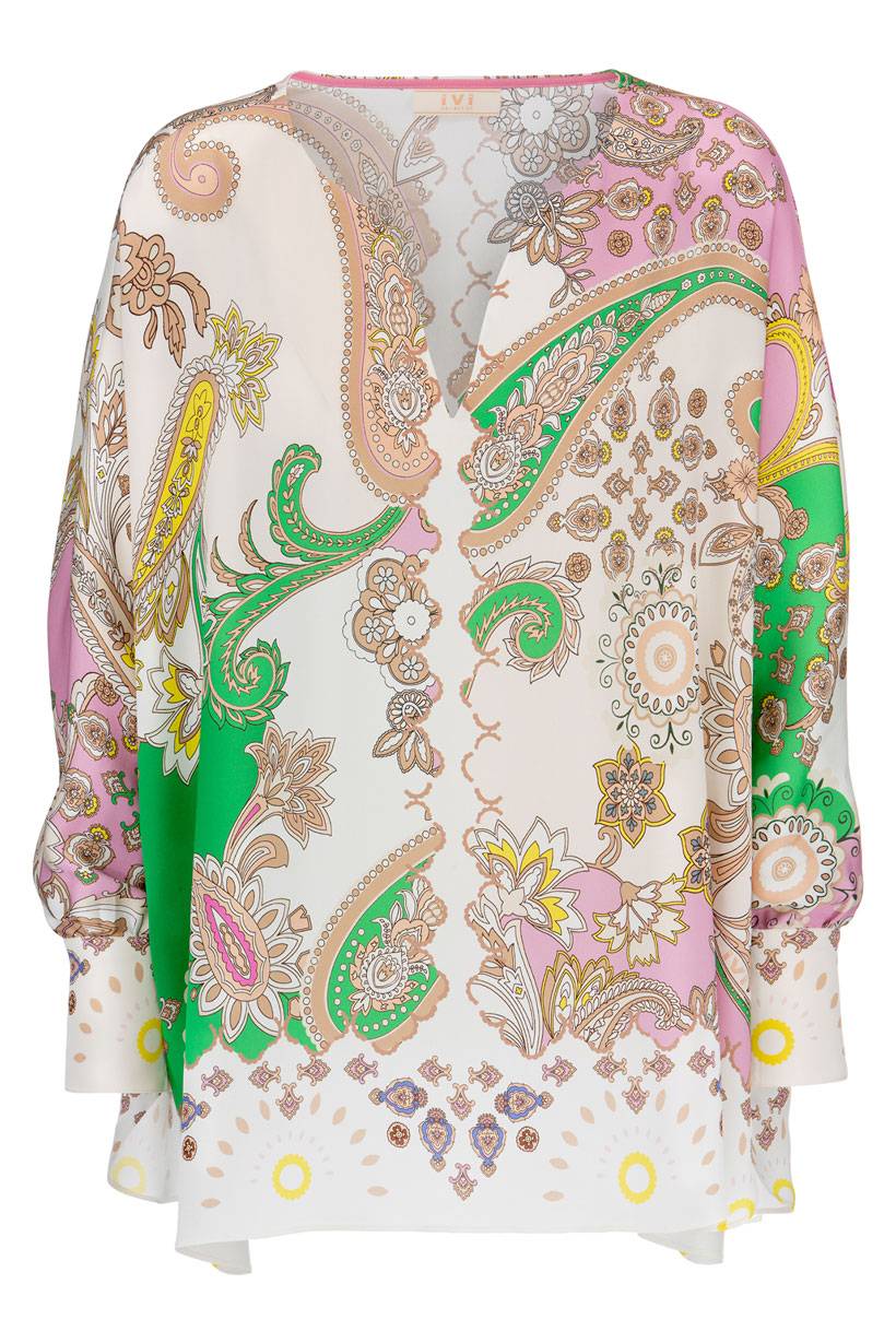 IVI GmbH PAISLEY Tunika multicolor Sonderangebot