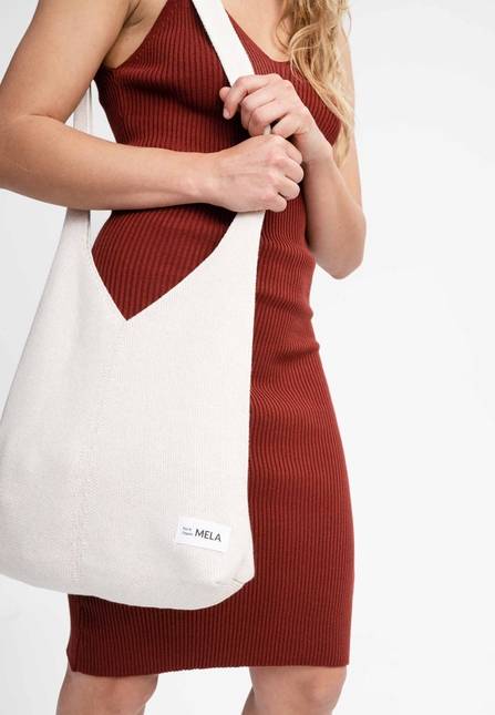 Melawear Unisex Jacquard Strick Tasche RAJRUPA Kostenlose Rückgabe