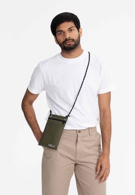 Melawear Unisex Ripstop Umhängetasche SAANVI Letzter Tag