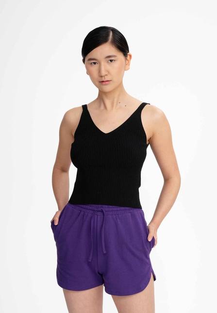 Melawear V-Neck Strick Top RHADA Kostenloser Versand international