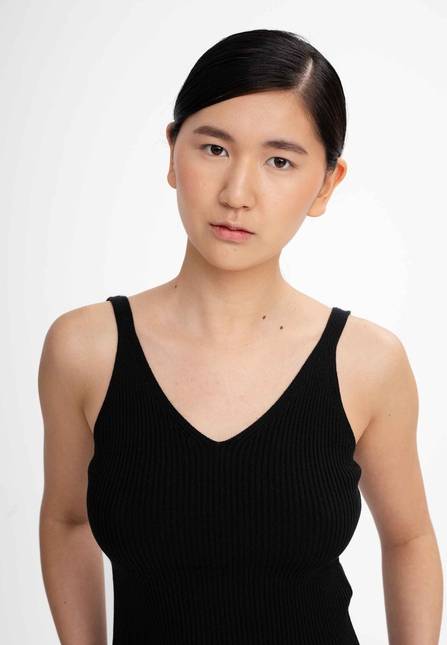 Melawear V-Neck Strick Top RHADA Kostenloser Versand international