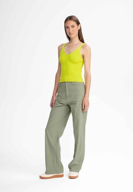 Melawear V-Neck Strick Top RHADA Fabrikladen
