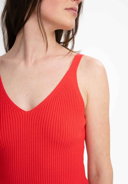 Melawear V-Neck Strick Top RHADA Begrenzt auf 3 Tage
