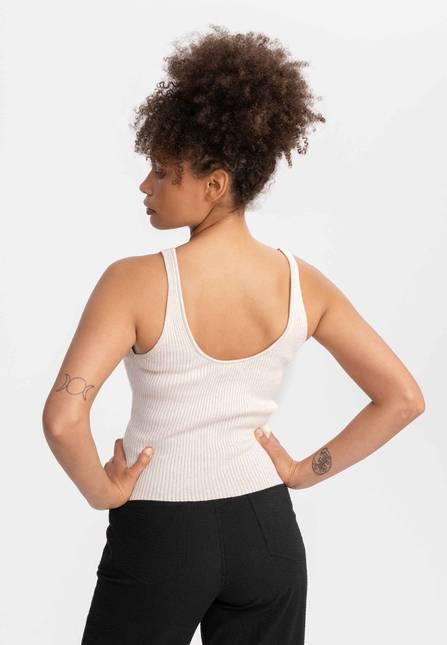 Melawear V-Neck Strick Top RHADA Black Friday Preise