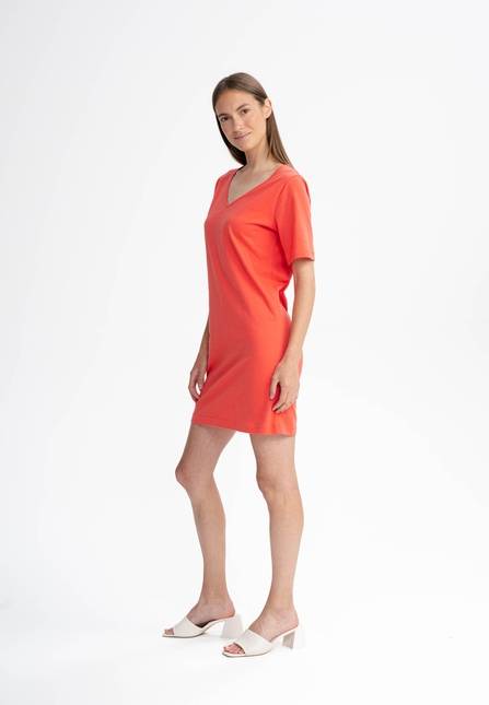 Melawear Damen V-Neck Kleid JANITRA zollfrei