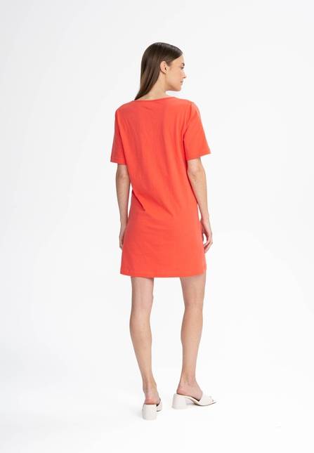 Melawear Damen V-Neck Kleid JANITRA zollfrei