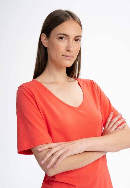 Melawear Damen V-Neck Kleid JANITRA zollfrei