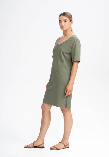Melawear Damen V-Neck Kleid JANITRA 2025