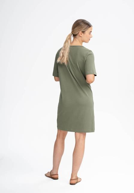 Melawear Damen V-Neck Kleid JANITRA 2025