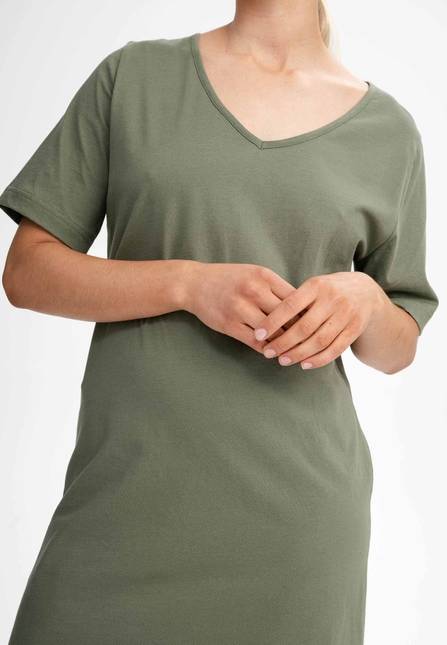 Melawear Damen V-Neck Kleid JANITRA 2025