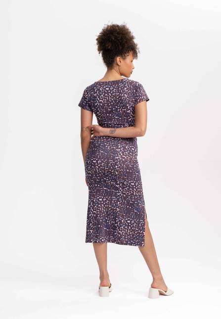 Melawear V-Neck Kleid lang SHREOSHI im Angebot
