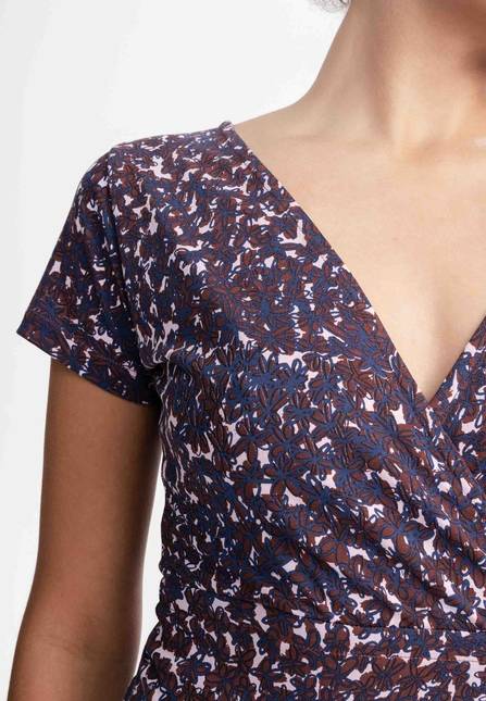 Melawear V-Neck Kleid lang SHREOSHI im Angebot