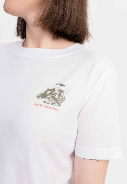 Melawear Damen T-Shirt Artist Edition Kruttika Fabrikverkauf