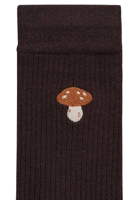 Melawear Unisex Gerippte Socken Stickerei 1er Pack Limitierter Zeitrabatt