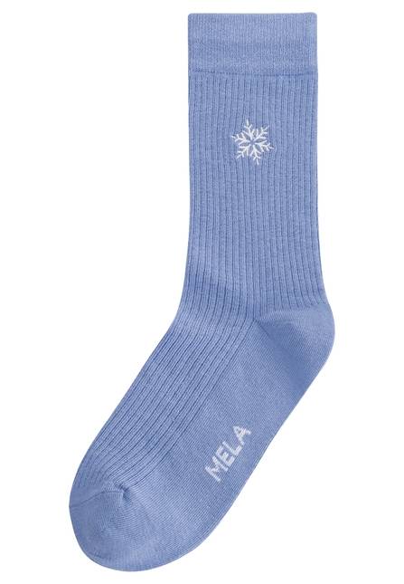 Melawear Unisex Gerippte Socken Stickerei 1er Pack Fabrik Onlineshop