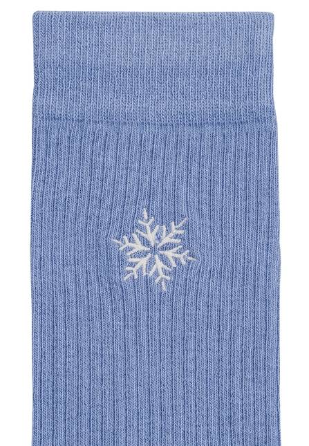 Melawear Unisex Gerippte Socken Stickerei 1er Pack Fabrik Onlineshop