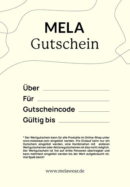 Melawear Gutschein über 30€ Nur für heute