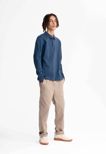 Melawear Herren Langarm Polo Shirt DIVIT Super Rabatt