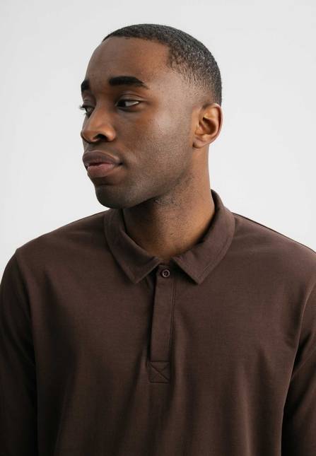 Melawear Herren Langarm Polo Shirt DIVIT Riesige Rabatte