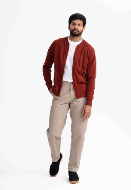 Melawear Herren Strick Jacke SHAMIAL 50% Rabatt mit kostenlosem Versand