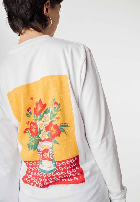 Melawear Oversized Langarmshirt Artist Edition Anjali Sonderangebot