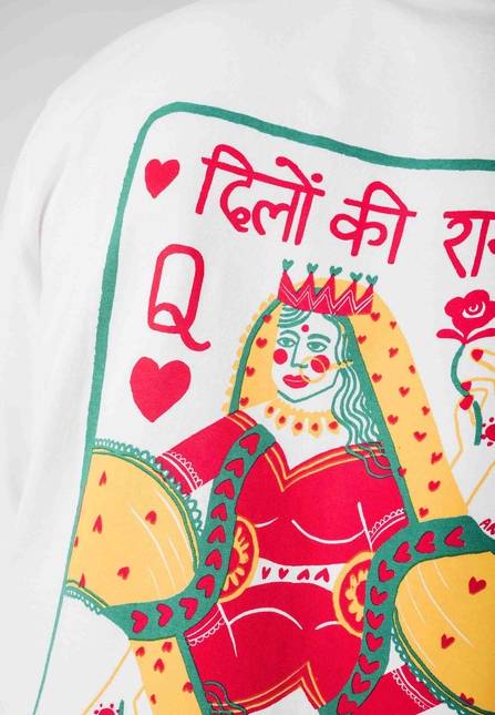 Melawear Oversized Langarmshirt Artist Edition Anjali Rabatt