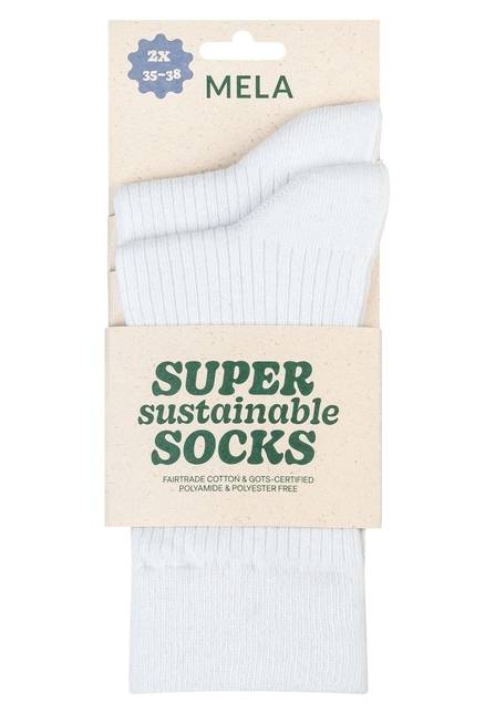 Melawear Gerippte Socken 2er Pack Online Shopping