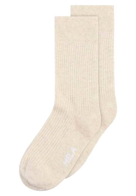 Melawear Gerippte Socken 2er Pack Preisnachlass