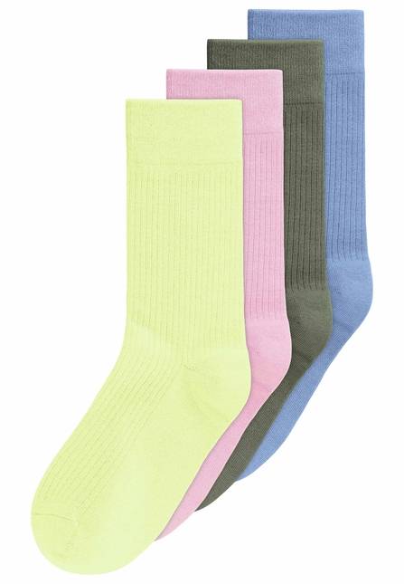 Melawear Gerippte Socken 4er Pack Jubiläumsangebot
