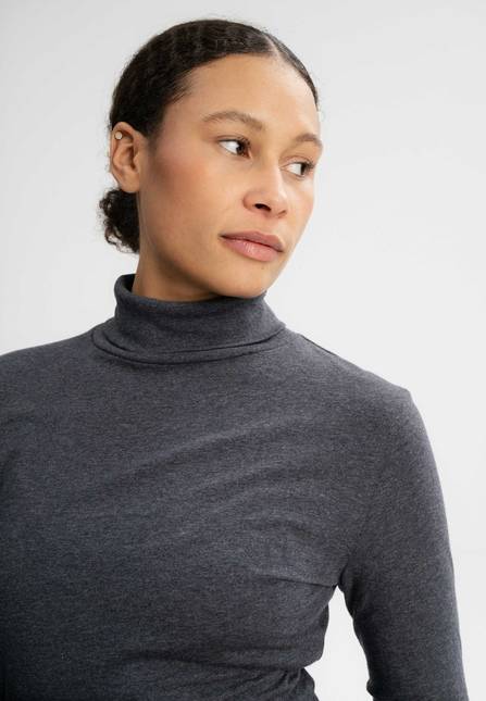 Melawear Damen Turtleneck Shirt ANCHAL Top Angebot