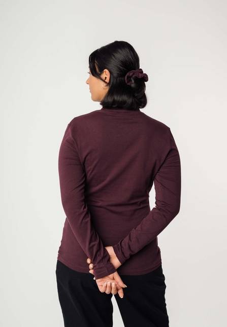 Melawear Damen Turtleneck Shirt ANCHAL Kostenlose Rückgabe