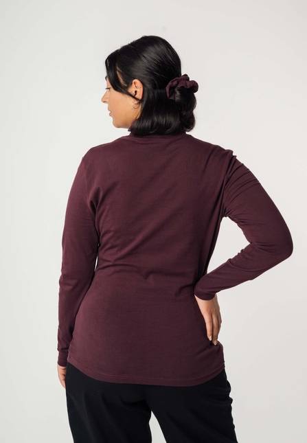 Melawear Damen Turtleneck Shirt ANCHAL Kostenlose Rückgabe