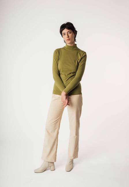 Melawear Damen Turtleneck Shirt ANCHAL Begrenzte Freigabe