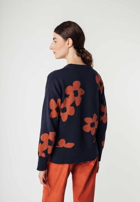 Melawear Jacquard Strickpullover FAIZA Letzte 3 Tage