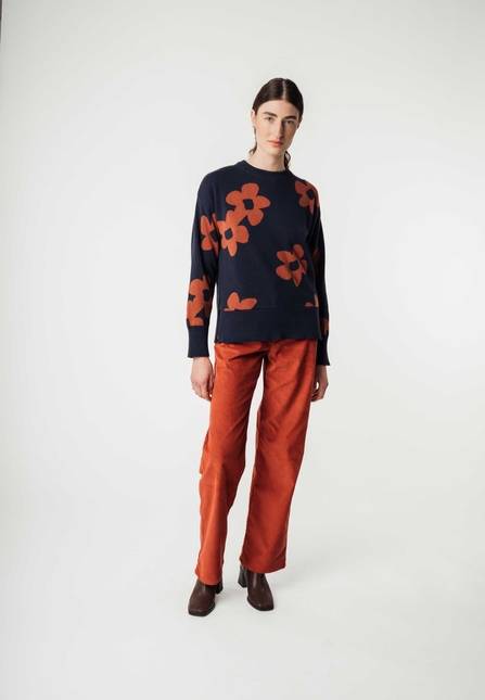Melawear Jacquard Strickpullover FAIZA Letzte 3 Tage