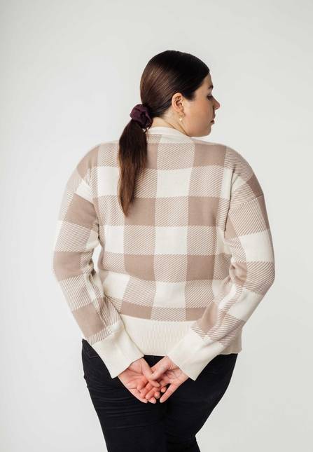 Melawear Jacquard Strickpullover FAIZA Letzte 2 Tage