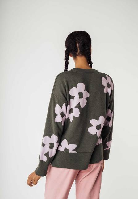 Melawear Jacquard Strickpullover FAIZA Letzter Tag