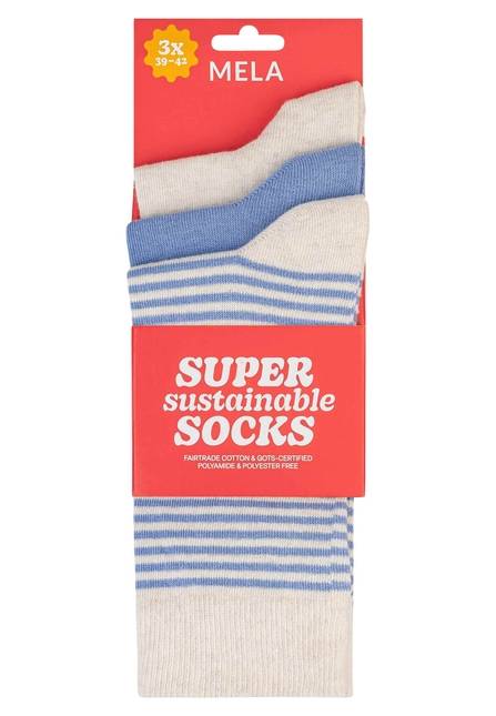 Melawear Socken 3er Pack Basic Super Rabatt