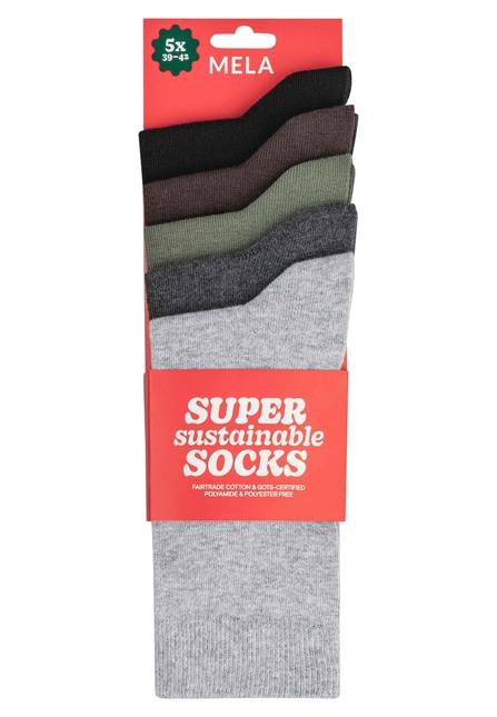 Melawear Socken 5er Pack Basic Im Verkauf