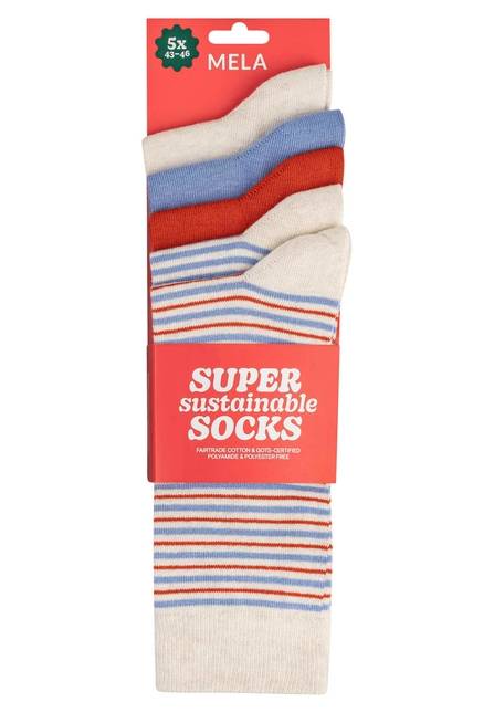 Melawear Socken 5er Pack Basic zollfrei