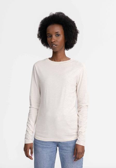 Melawear Damen Basic Langarmshirt DHIVYA Rabatte dieses Monats